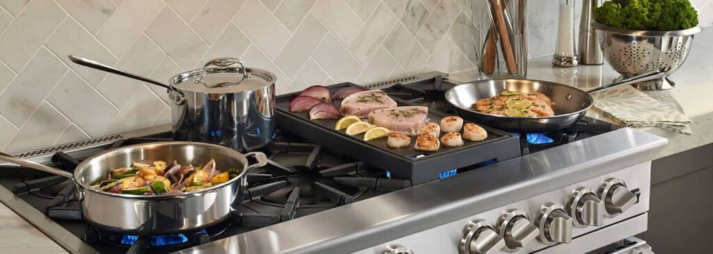 appliance range grill cooking